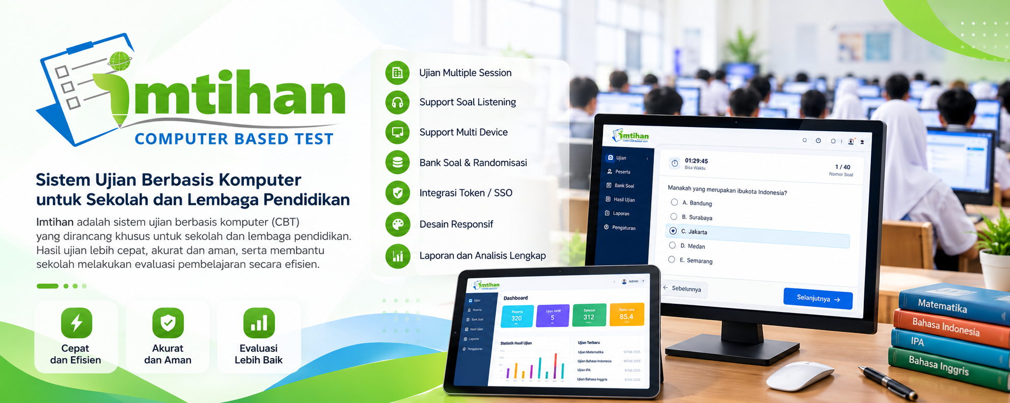 IMTIHAN — ujian berbasis komputer untuk sekolah