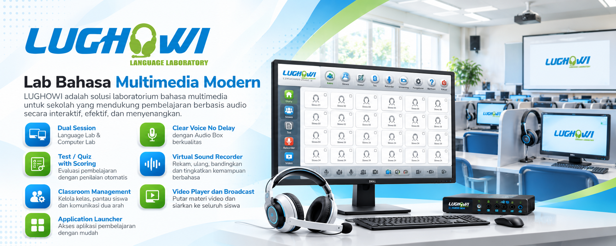 LUGHOWI — laboratorium bahasa multimedia